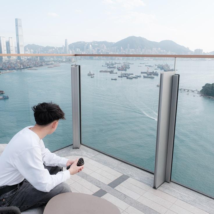 Kids playground area in France